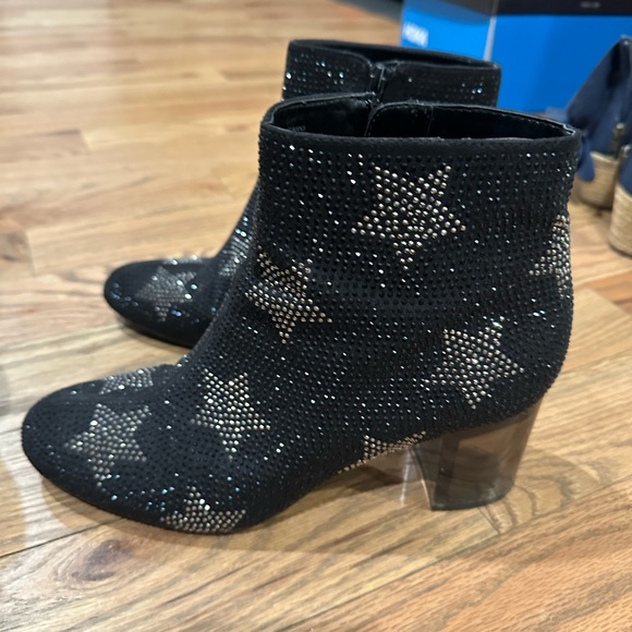 Size 10 INC Sparkly Booties - Picture 2 of 4